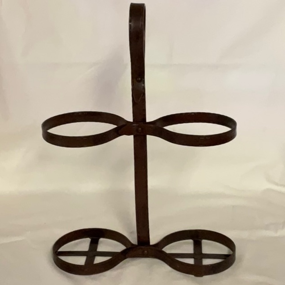 Rustic western wine caddy